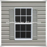 2018 Factory Price pvc American Glass lifting Windows style